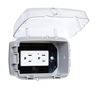 Intermatic WP3100C Flexi-Guard Series Single Gang Weatherproof While-In-Use Cover