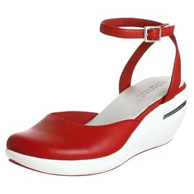 Rockport Women's Sedgewood Ankle Strap Wedge