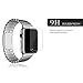 MouKou Apple Watch iWatch 42MM Screen Protectors 3-Pack Tempered Glass Screen Protector for iWatch 42MM ONLY