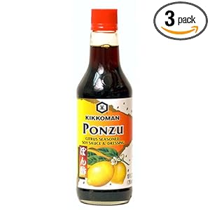 Kikkoman Ponzu Sauce, 10-Ounce Bottle (Pac