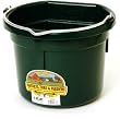 Flat Back Bucket 8 qt. Green