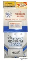 Double Edge Razor Blade Best Sellers Sample Pack #5 - 30 Blades
From merkur
