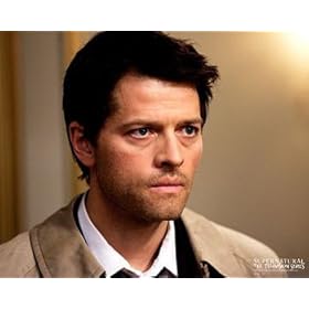  Supernatural Castiel Close Up Head Shot 8x10 Color Photo