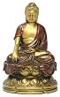 Chinese Buddha, Earth touching pose, 4.5"H