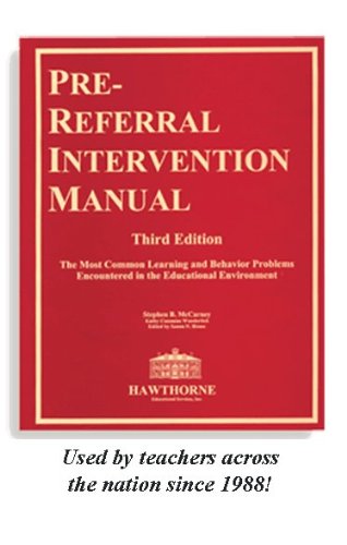 Pre-Referral Intervention Manual, Revised and Updated Second EditionFrom Hawthorne