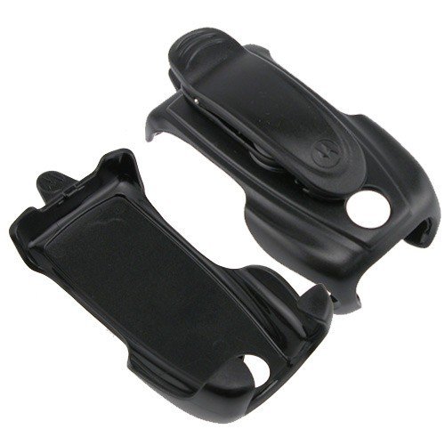 Black Plastic Nextel i850 / 855 Swivel Belt Clip Holster [OEM] NNTN6026 from Eforcity