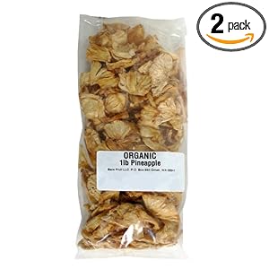 Cheap Bare Fruit 100% Organic Bake-Dried Pineapple
