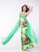 3079 PRINTED SEQUINED ELEGANT PROM LONG BALL GOWN