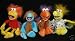 4pc Fraggle Rock Gobo Boober Wembley Red Plush Set