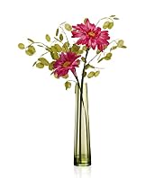 Artificial Flowers Gerbera & Honesty in Vase