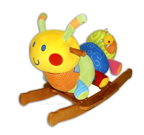 Buy Low Price Cozy Rockabye 85001 Luc Leafwalker Rocker – 9 Months to 3 Years, to 50 pounds B000EYQAHY