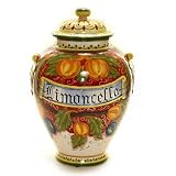 FRUTTA FONDO ROSSO: Large jar Limoncello [#1445-FFR]