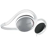 Philips SHS391 Behind-The-Head Headphone (White)