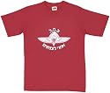 Isrli Paratrooper - Burgundy One-Sided White Imprinted T-Shirt / Tee