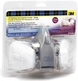 3M R-7513ES Professional Half-Mask Organic Vapor, N95 Respirator Assembly, Large