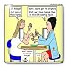 Rich Diesslins Funny Theology Cartoons - Catherine of Siena - Im Mortified - Light Sw...