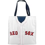 Boston Red Sox #34 White Baseball Jersey Tote Bag