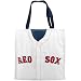 Boston Red Sox #34 White Baseball Jersey Tote Bag