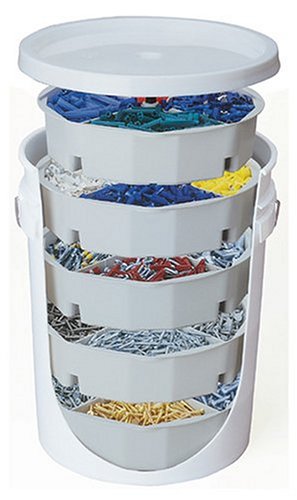 Custom LeatherCraft 1180 5 Trays with 5 Gallon Bucket