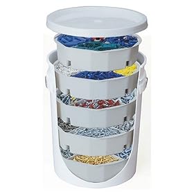 Custom LeatherCraft 1180 5 Trays with 5 Gallon Bucket