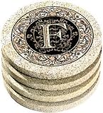 Monogram Coaster F Set