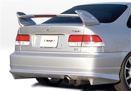 Wings West 890375 - Honda Civic 2/4 Door W-Typ Rear Lower Skirt