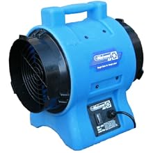 Miniveyor Air VAF-200 Vane Axial Fan with Powerful Dust and Fume Extraction, 8" Duct Diameter, 110V, 3450rpm