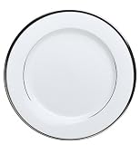 Nikko Ceramics Band of Platinum Salad/Dessert Plate
