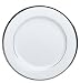Nikko Ceramics Band of Platinum Salad/Dessert Plate