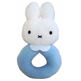 Miffy Loop Rattle Blue Rainbow Designs MF52842B