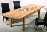 MAYFLOWER  6FT to 9FT EXTENDING OAK  DINING TABLE NEW