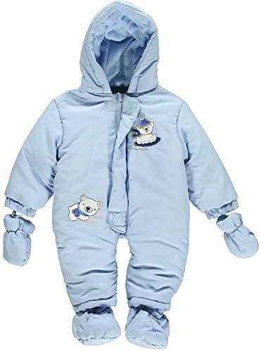 Coney Isle "Polar Frolic" Snowsuit - blue, 6 - 9 months