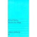 Edition Suhrkamp, Nr.92, Mythen des Alltags