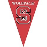 BSI North Carolina State Wolfpack 25 Ft. Party Pennant Flags