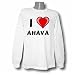I Love Ahava Long Sleeve T-shirt Image