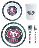 San Francisco 49ers NFL 5 Piece Children Place Setting/Dinner Set