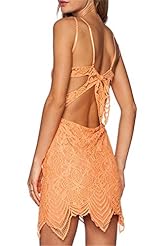 Sexy  Lace General Print Sheath Short Sleeveless Spaghetti Strap  Dress With a Bow(s)