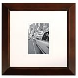 Review Linea MD1111E / Nexxt by Linea Mode Dual-Size Wood Picture Frame, 4-by-6-Inch or 5-by-7-Inch, Espresso