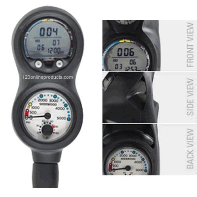 Sherwood InSight Dive Computer With Compact Console