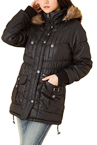 (Goldjapan)ゴールドジャパン 大きいサイズ レディース フェイクファー付き ナイロン ミリタリー ダウンコート 中綿コート コート Aラインコート ジャンパー ダウンジャケット ジャケット ロング 可愛い ゆったり Aライン 体型カバー フォーマル パーティー ドレス デート 結婚式 二次会 入学式 入園式 カジュアル エレガント きれいめ ワンピ エレガン 秋 冬 maru-142818