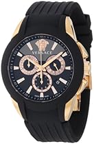 Big Sale Versace Men's M8C80D008 S009 Character Rose Gold Ion-Plated Stainless Steel Chronograph Date Watch