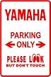 YAMAHA PARKING motorcycle sports import sign