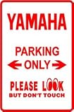 YAMAHA PARKING motorcycle sports import sign