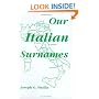 Our Italian Surnames