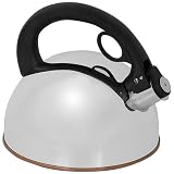 Revere 2-1/4-Quart Tea Kettle Copper Bottom