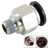 Buy Amico 9.5mm Thread 10mm Connector Pneumatic Quick Fittings by uxcell