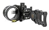 Axcel 5 Pin .019 Fiber Armortech HD Hunting Sight (Black)