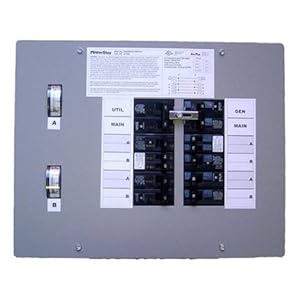 GenTran 301060 PowerStay 30 Amp Manual Transfer Switch