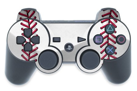 Baseball Design PS3 Playstation 3 Controller Protector Skin Decal Sticker