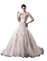 Plus Size Lace Chiffon/Tulle Wedding Dress 